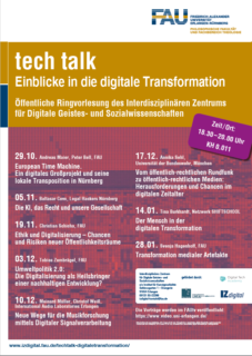 Zum Artikel "Veranstaltungsreihe zum Thema „Digitalisierung“"