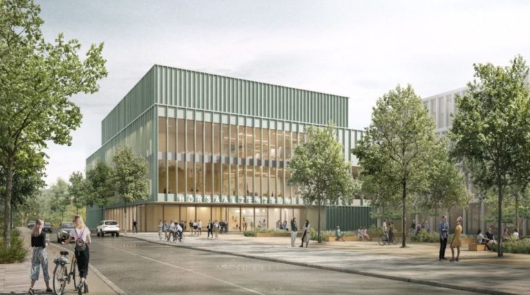 Entwurf für neues Hörsaalzentrum Henkestraße steht