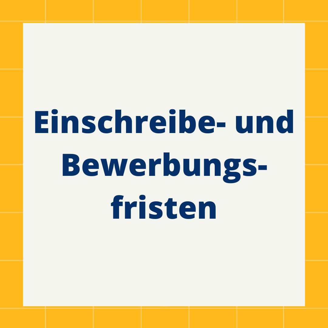 Bewerbung Master