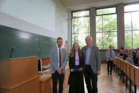 Kyra Göbel erhält den Joachim Matthes und Walter Tomann-Preis