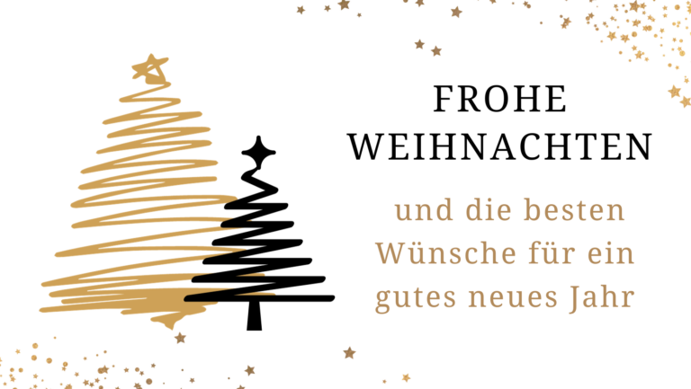 Frohe Weihnachten und einen guten Rutsch