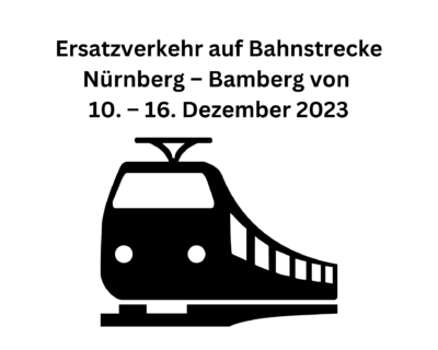 Zum Artikel "Wegen Bauarbeiten: Schienenersatzverkehr auf Bahnstrecke Nürnberg-Bamberg"
