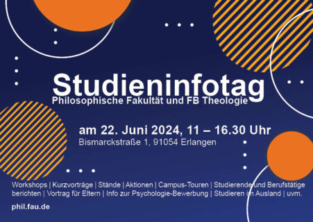 Zum Artikel "22. Juni: Studieninfotag der Philosophischen Fakultät und Fachbereich Theologie"