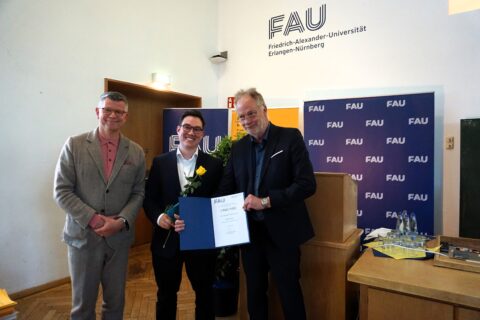 Michael Hahn ist Träger des Fritz und Maria Hofmann-Preises