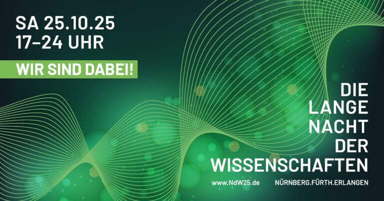 Lange Nacht der Wissenschaften am 25. Oktober 2025