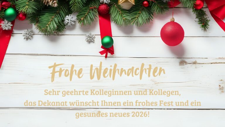 Frohe Weihnachten und einen guten Rutsch