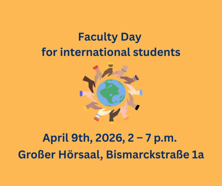 9. April 2026: Faculty Day für internationale Studierende